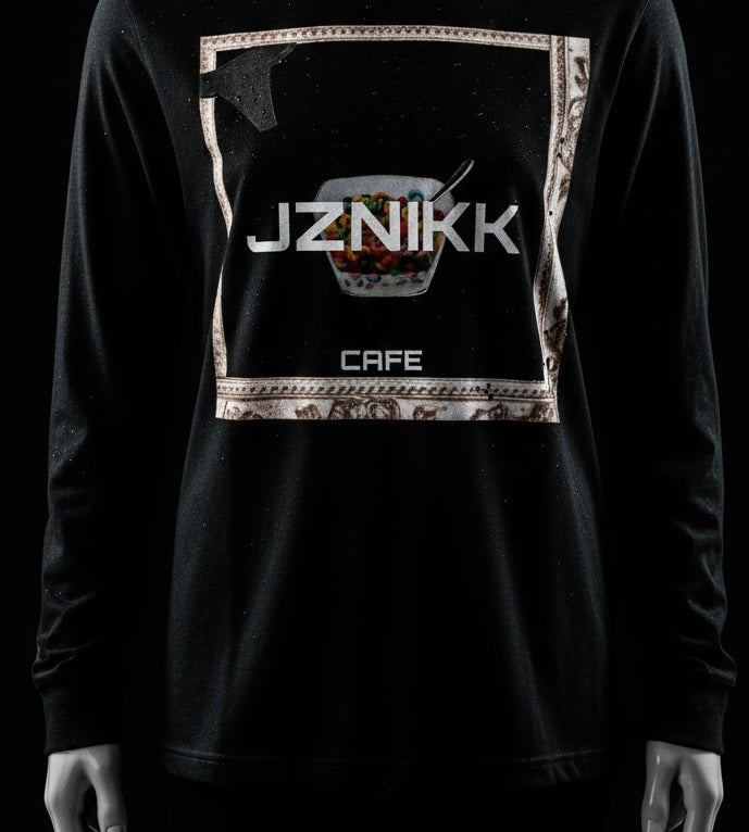 LIMITED EDITION JZNIKK CAFE BLACK T-SHIRT